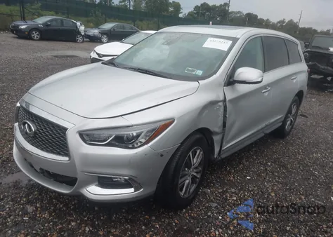 2020 Infiniti Qx60 Pure Awd from USA, damaged, VIN 5N1DL0MM9LC528771